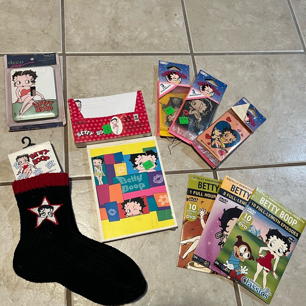 Betty boop vintage lot
